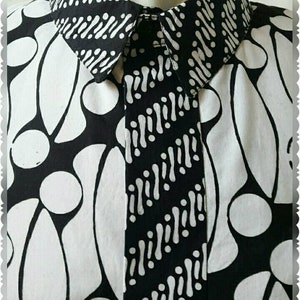Indonesian batik shirt/ Classic batik shirt/Handstamp batik/javanese batik