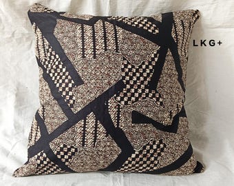 Batik Pillow Cover/ 50 cm x 50 cm/ 20" X 20 "/Indonesian Batik Pillow case/ Sofa pillow cover