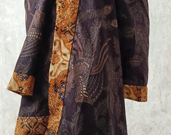 Long Rectangle batik scarf/ 214 cm x 58 cm/batik shawl/Batik outer/ Batik head wrap/ Batik bikini wrap/ Batik table runner