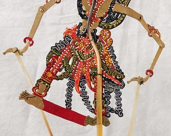 最高品質のガトットカチャ人形（影絵人形）／全高：30cm（11.8インチ