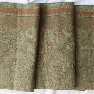 Indonesian batik sarong/cotton batik fabric/javanese batik sarong/batik table cloth/sekar jagad batik pattern fabric/classic batik pattern image 1