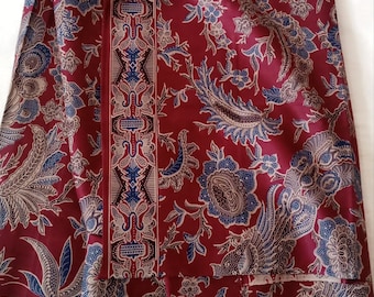 Premium cotton batik fabric/indonesian batik fabric/beautiful birds of paradise /batik sarong
