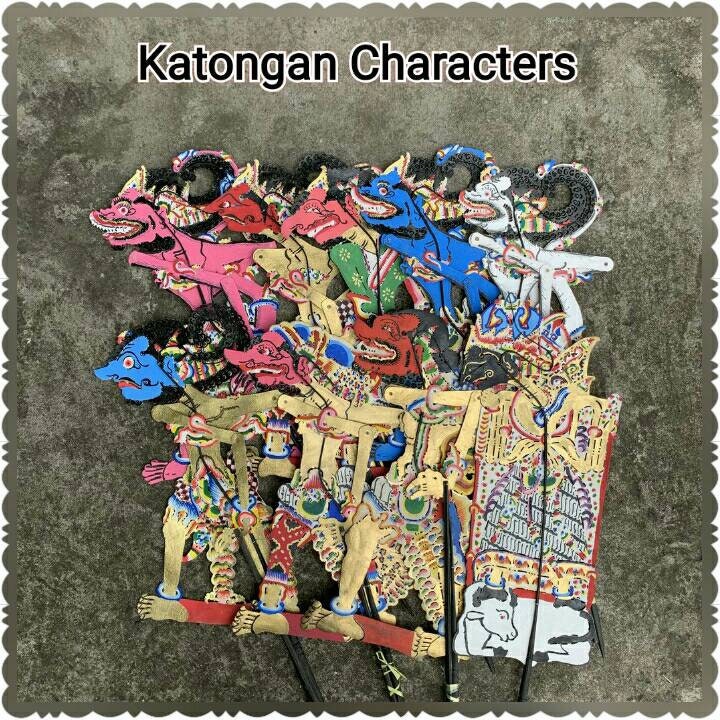 5 Pcs Shadow Puppets Characters /genuine Leather Puppet - Etsy