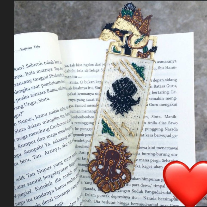 10 Pcs Shadow Puppets Bookmarks/ Fine Quality Shadow Puppets Bookmarks ...