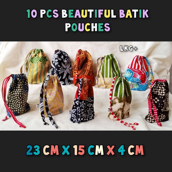 Small Batik Pouch - Love The Chans