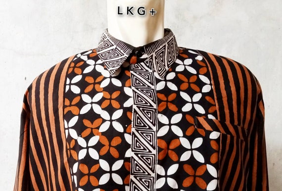 Indonesian batik top shirts online