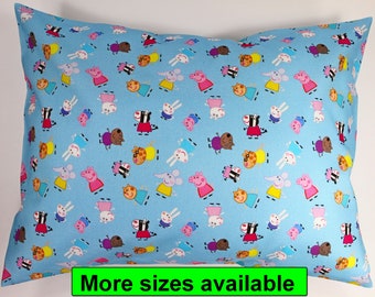 PEPPA PIG Cushion cover pillowcase PILLOW KIDS CHILDRENS PEPPER