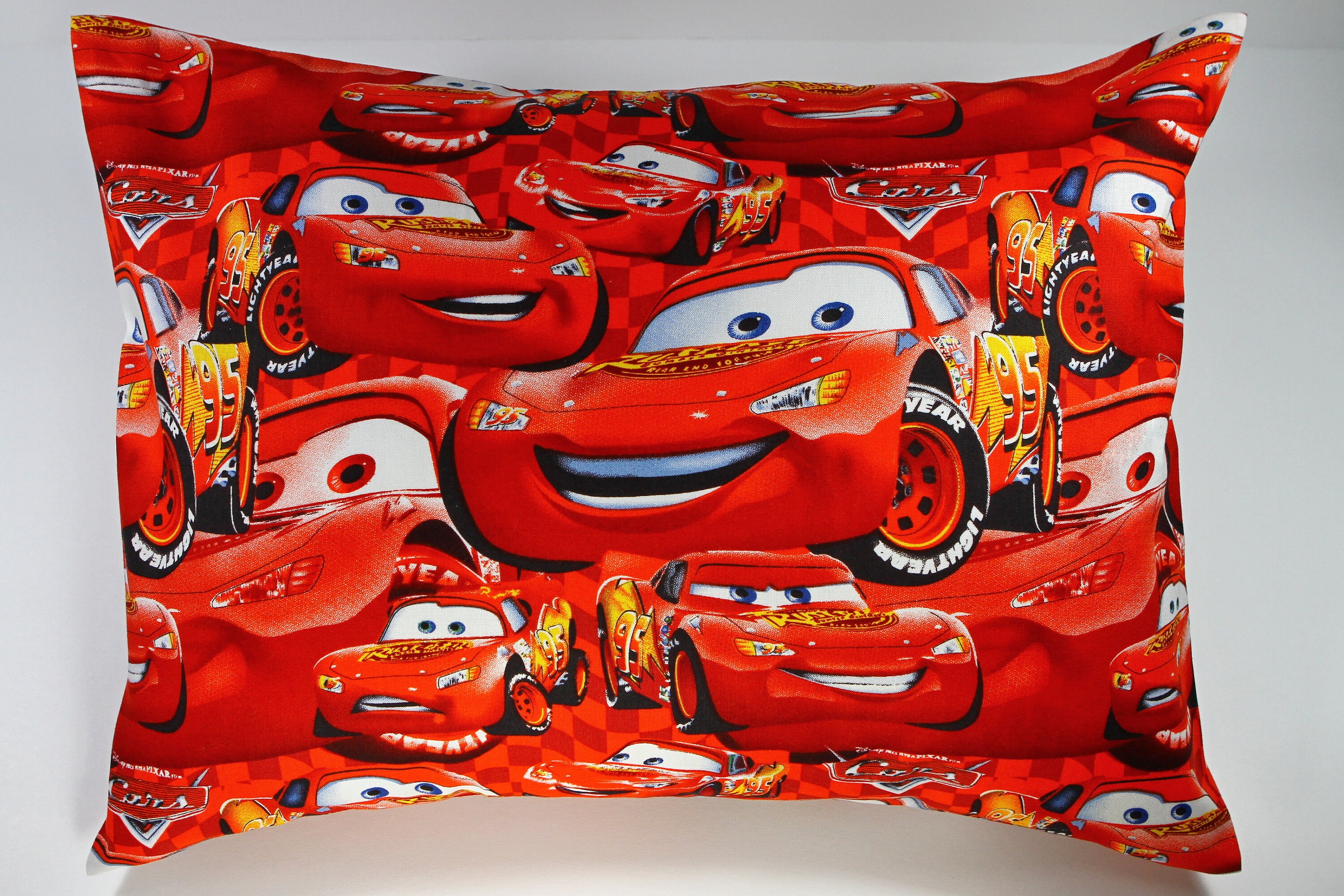 Travel Pillow Case 12x16 CARS Handmade Etsy