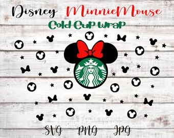 Download Clip Art Minnie Mouse Monogram Svg Png Digital Download Personalised Disney Starbucks Xmas Starbucks Christmas Holiday Presized Art Collectibles