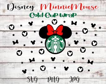 Download Clip Art Art Collectibles Presized Minnie Mouse Monogram Digital Download Holiday Svg Png Christmas Personalised Disney Starbucks Xmas Starbucks