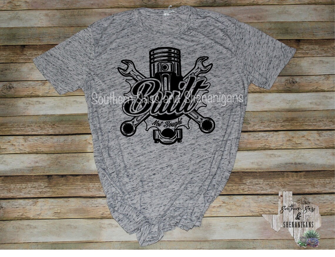 Built Not Bought Piston Rod Wrench Gear SVG PNG Etsy