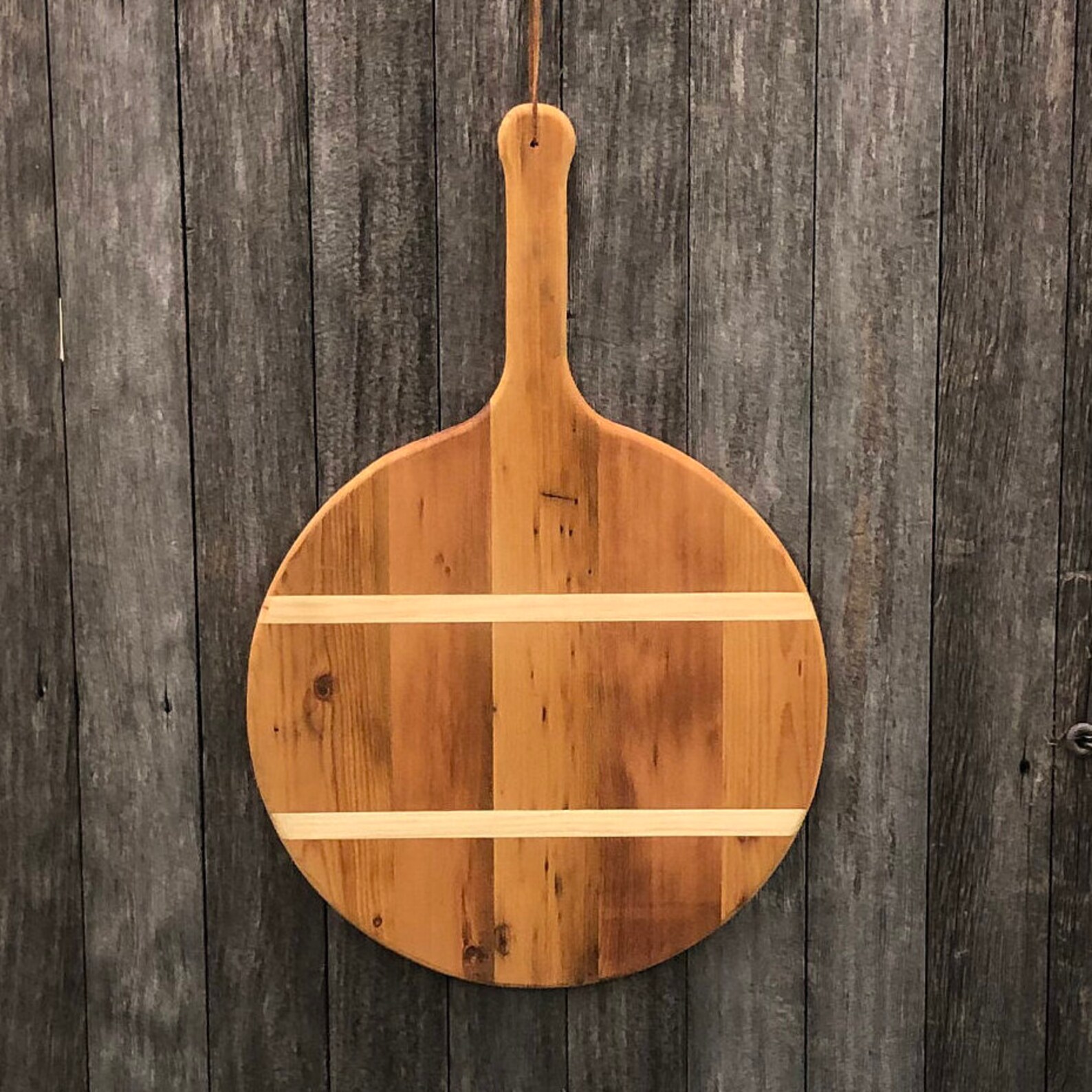 Großes rundes antikes Brotbrett Scheunenholz Schneidebrett | Etsy