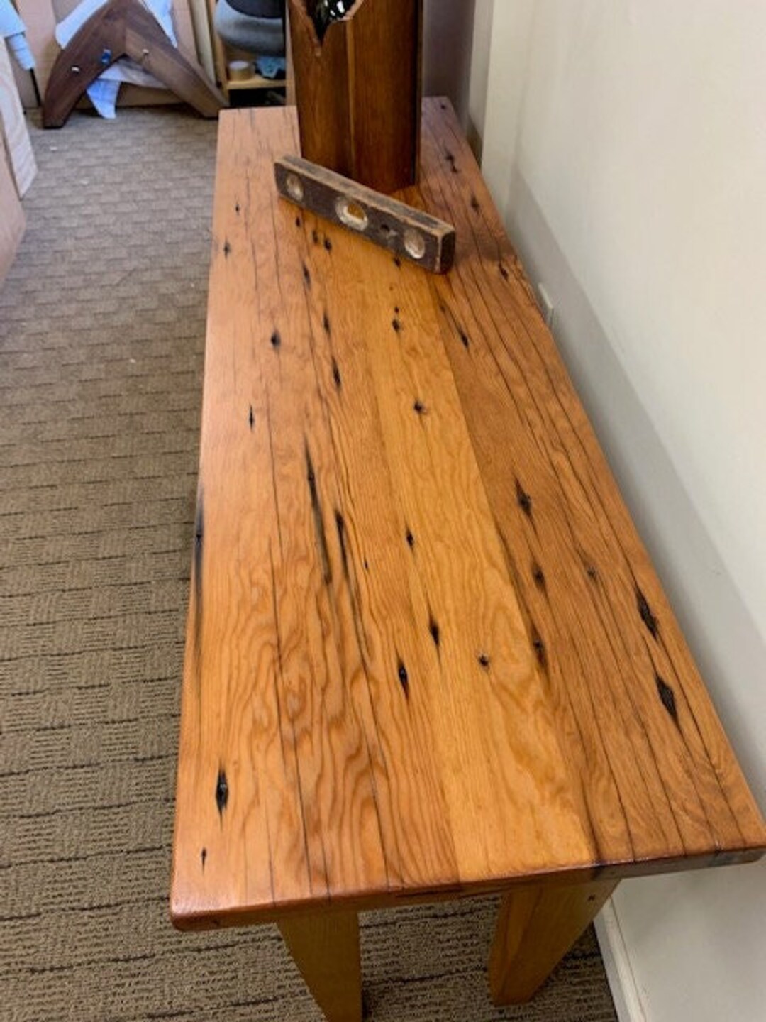 Reclaimed Solid Wood Table Counsile Table Entryway Table Etsy