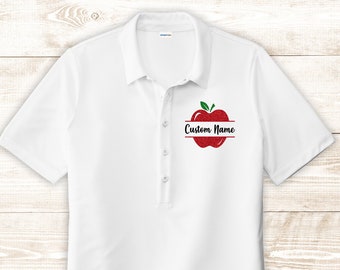 Teacher Polo Etsy