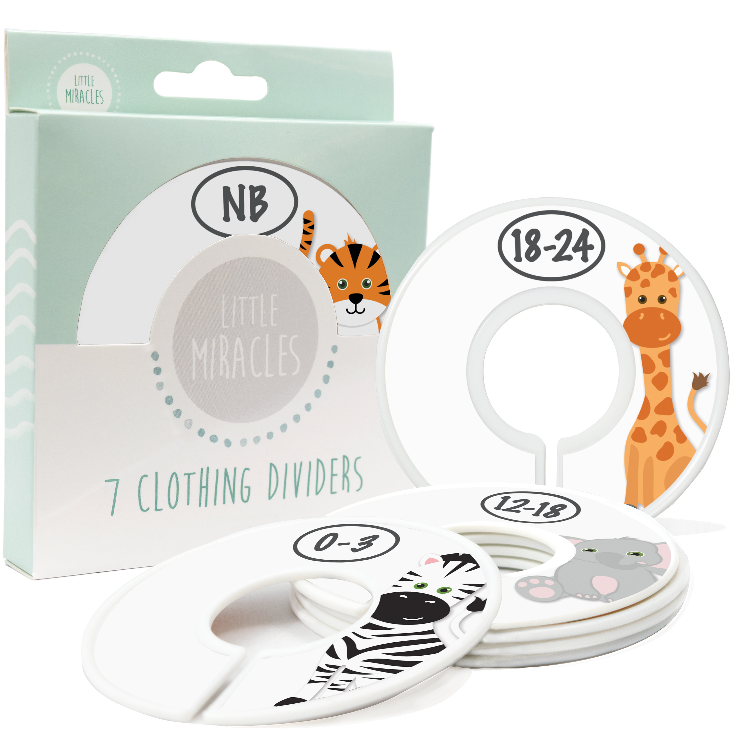 Baby Closet Dividers 7x Safari Nursery Closet Dividers for Etsy