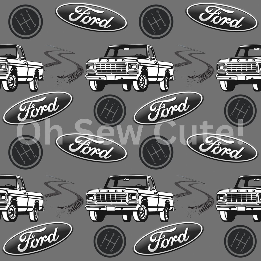 Ford Background Pattern Ford Seamless - Etsy