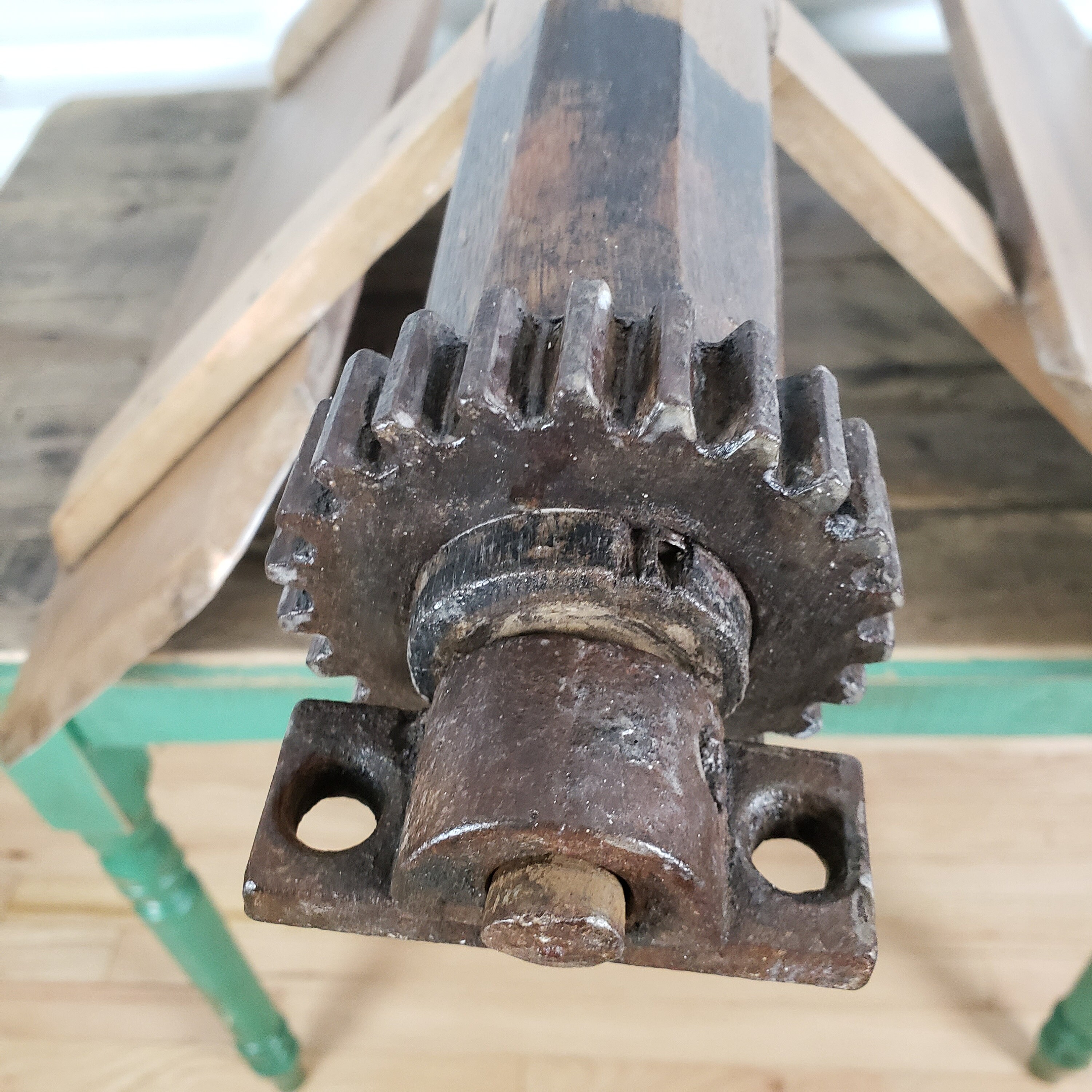 1850's Fanning Mill Wooden Blade Paddle Wheel William Etsy