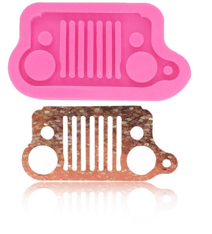 Jeep Lights Silicone Mold