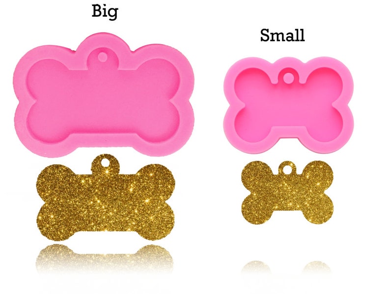 Dog Bone Silicone Keychain Mold Etsy