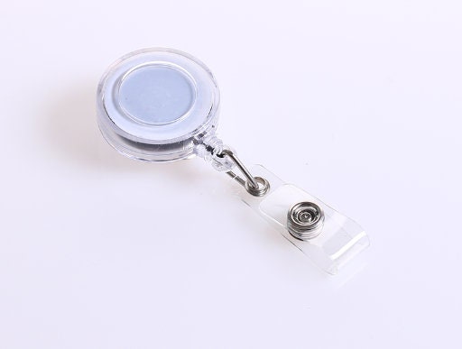 Heavy Duty Badge Reel with Metal Cord and Belt Clip - All Metal Retractable  ID Holder with Steel Wir…See more Heavy Duty Badge Reel with Metal Cord
