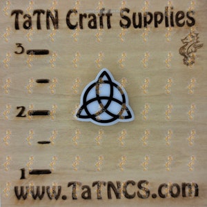 Celtic Knot Silicone Focal Bead