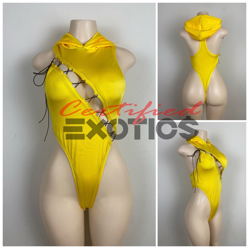 Bodysuit Hoodie Exotic Dancewear Etsy