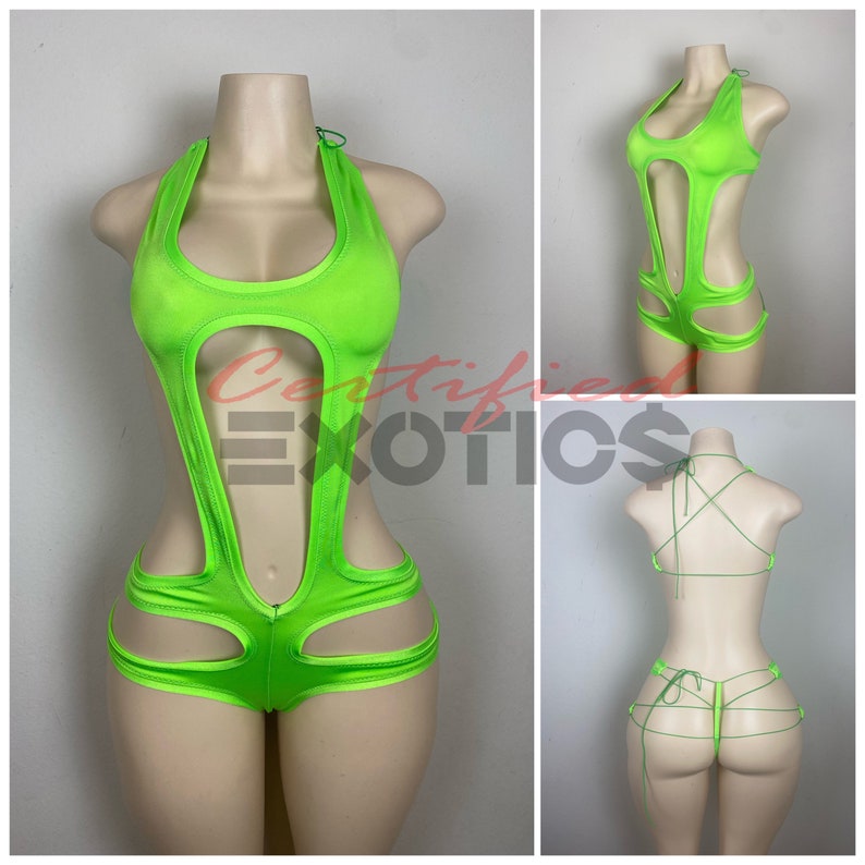 1pc Solid Exotic Dancewear Etsy
