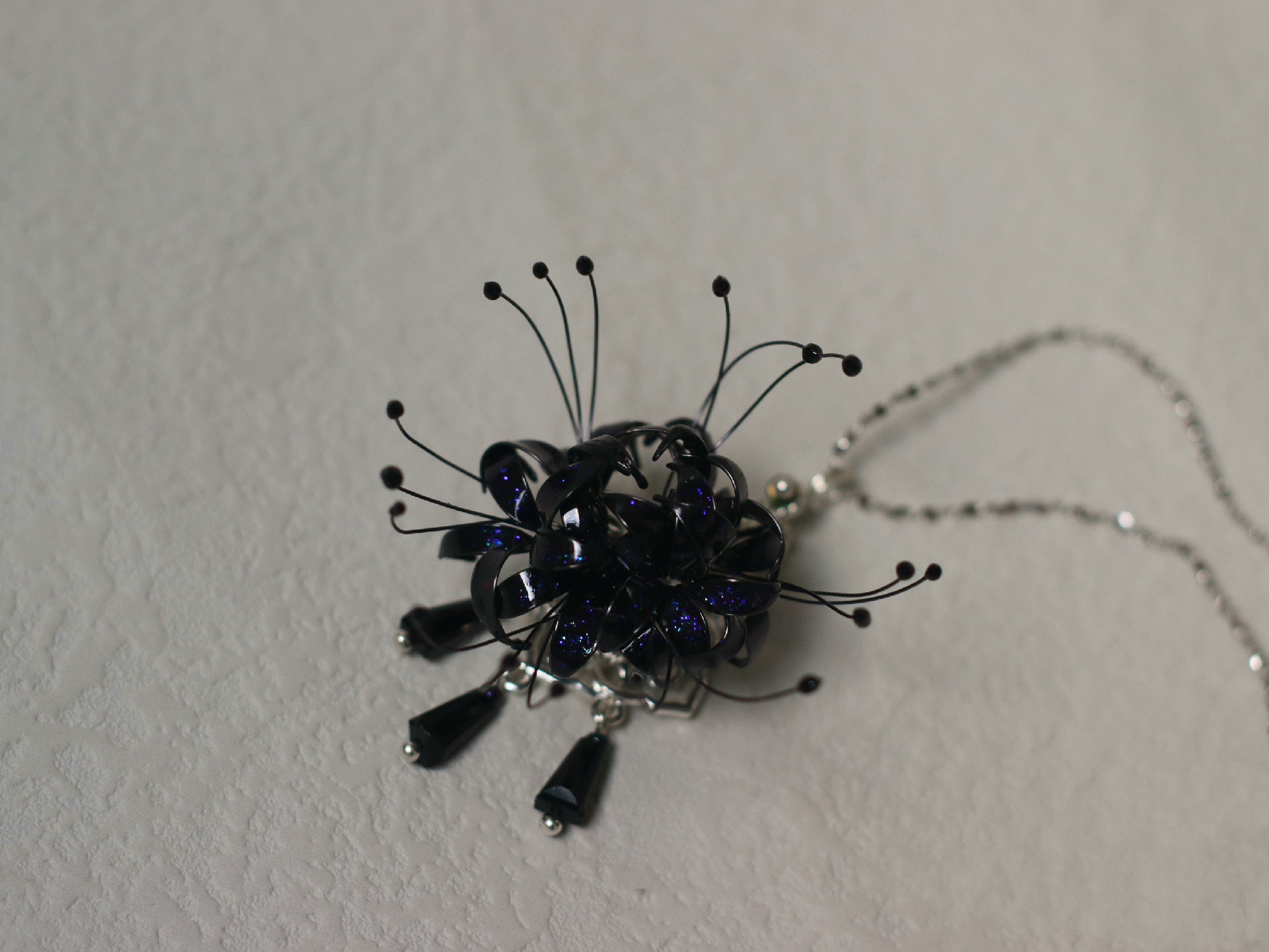 週末のみ☆made Italy⭐︎rada⭐︎necklace＆earring Stone Filled QC Round Pendant 24