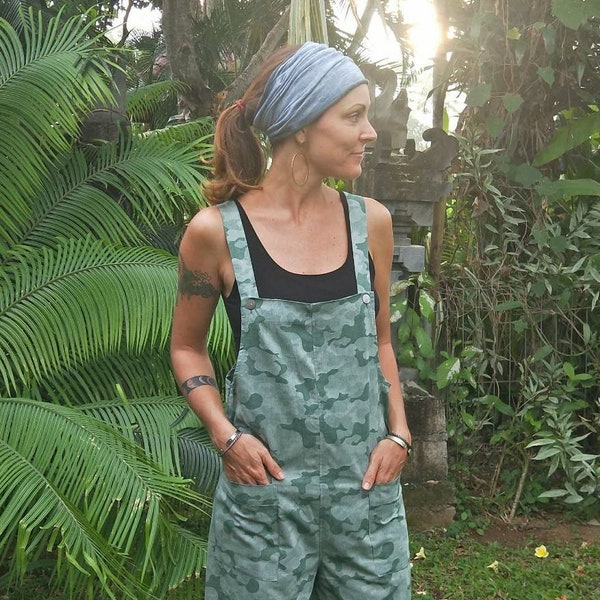 Outdoor Plush Solid Color Warm Women's Overalls