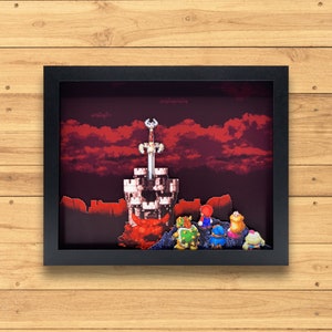 Super Mario RPG - Vista Hill - Shadow Box