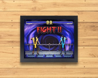 Mortal Kombat - MK3 Ultimate - Caja de sombras