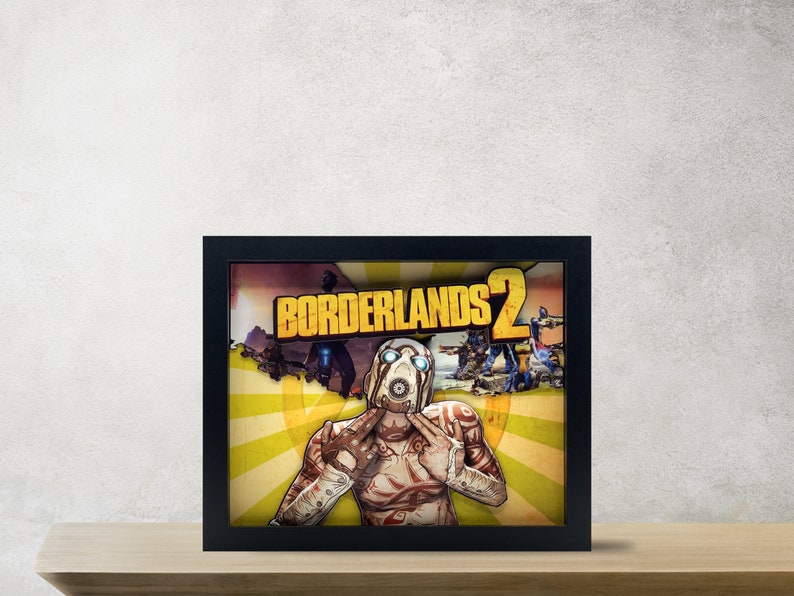 Borderlands 2 Shadow Box | Etsy