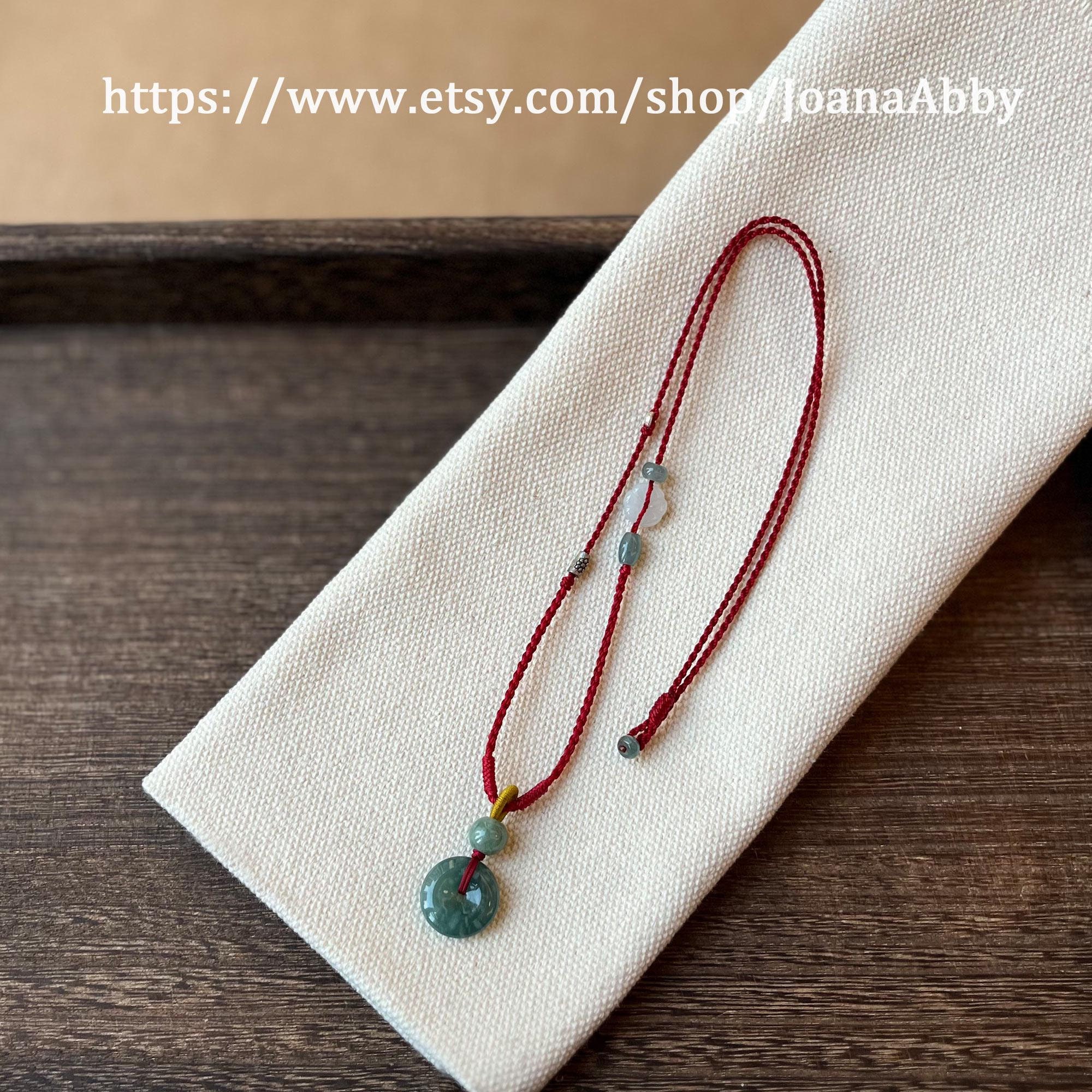 [COLD FRAME] / ☆ ETERNAL SILVER JADE RED THREAD NECKLACE ETERNAL SILVER JADE RED THREAD NECKLACE