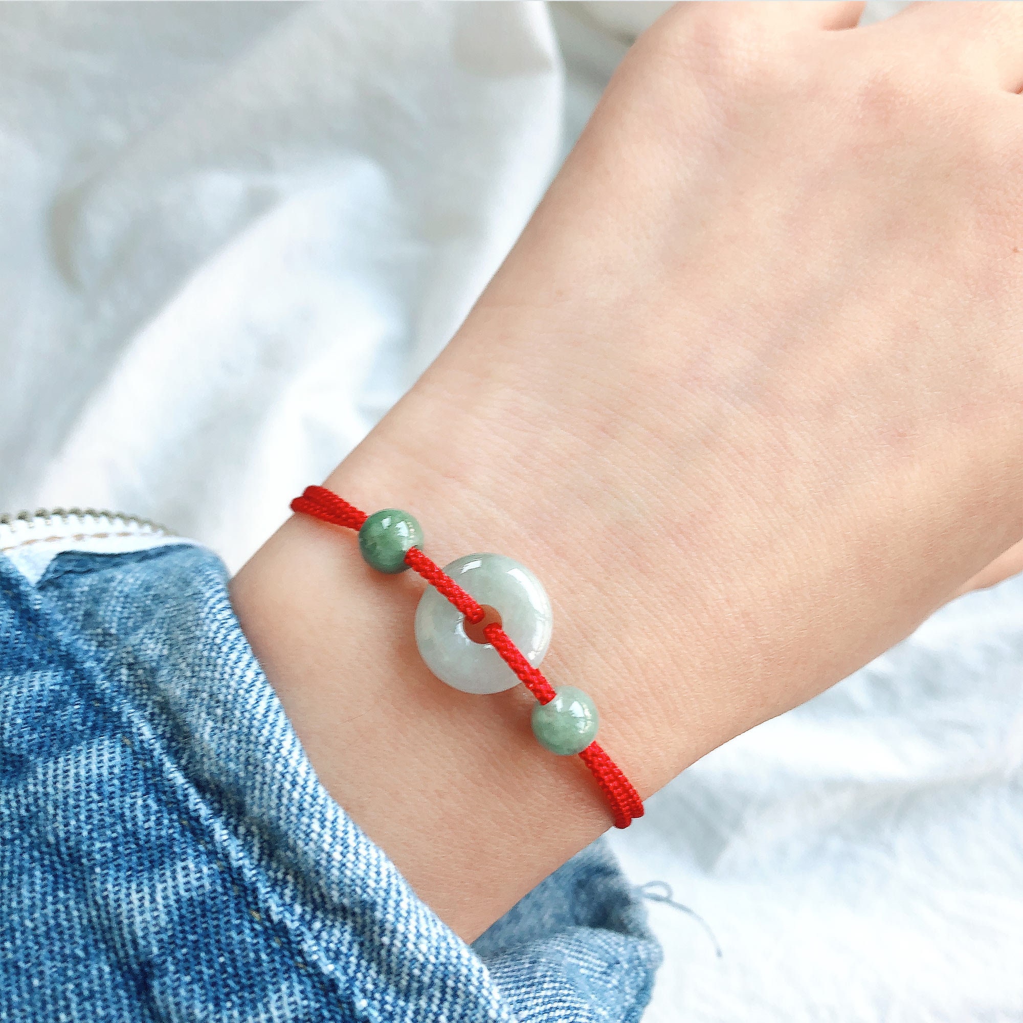 Red string 2024 jade bracelet