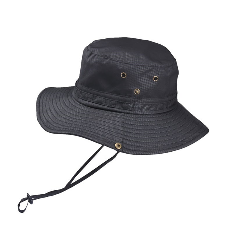 Men's Bucket Hat Boonie Hunting Fishing Outdoor Cap Wide Brim Military