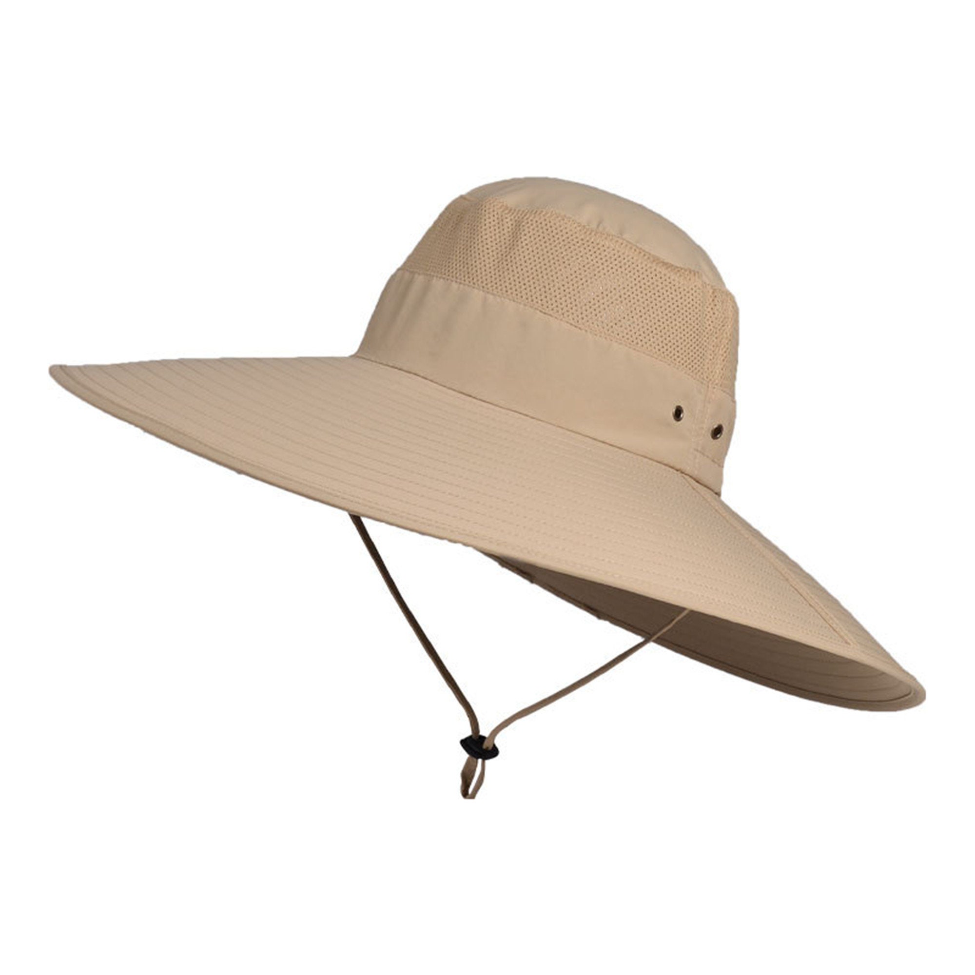 1pc Polyester Sun Bucket Hat For Men, Summer Fishing Outdoor Anti
