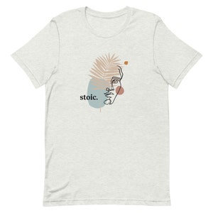 Minimal Stoic Shirt for Stoicism philosophy | Marcus Aurelius | Seneca