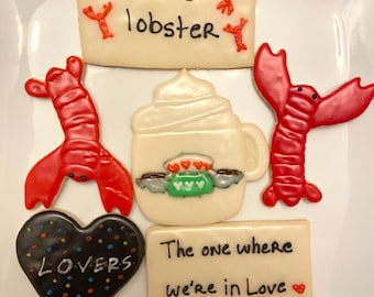 Gluten Free Friends Inspired Lovers Valentines Vegan Cookies