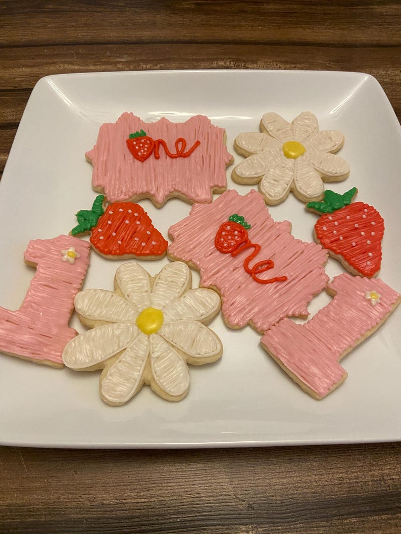 Custom Gluten Free Vegan Sugar Cookies | Vegan Decorated Cookies | Dairy Free Cookies Bild 4