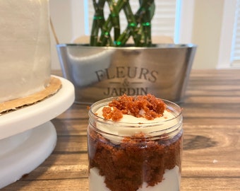 Vegan Red Velvet Cake Jar | Dessert Jars | Dairy Free Cake