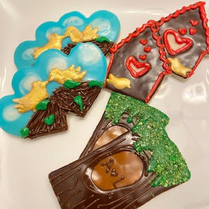 Galletas veganas de azúcar personalizadas / Galletas veganas decoradas / Galletas sin lácteos imagen 3