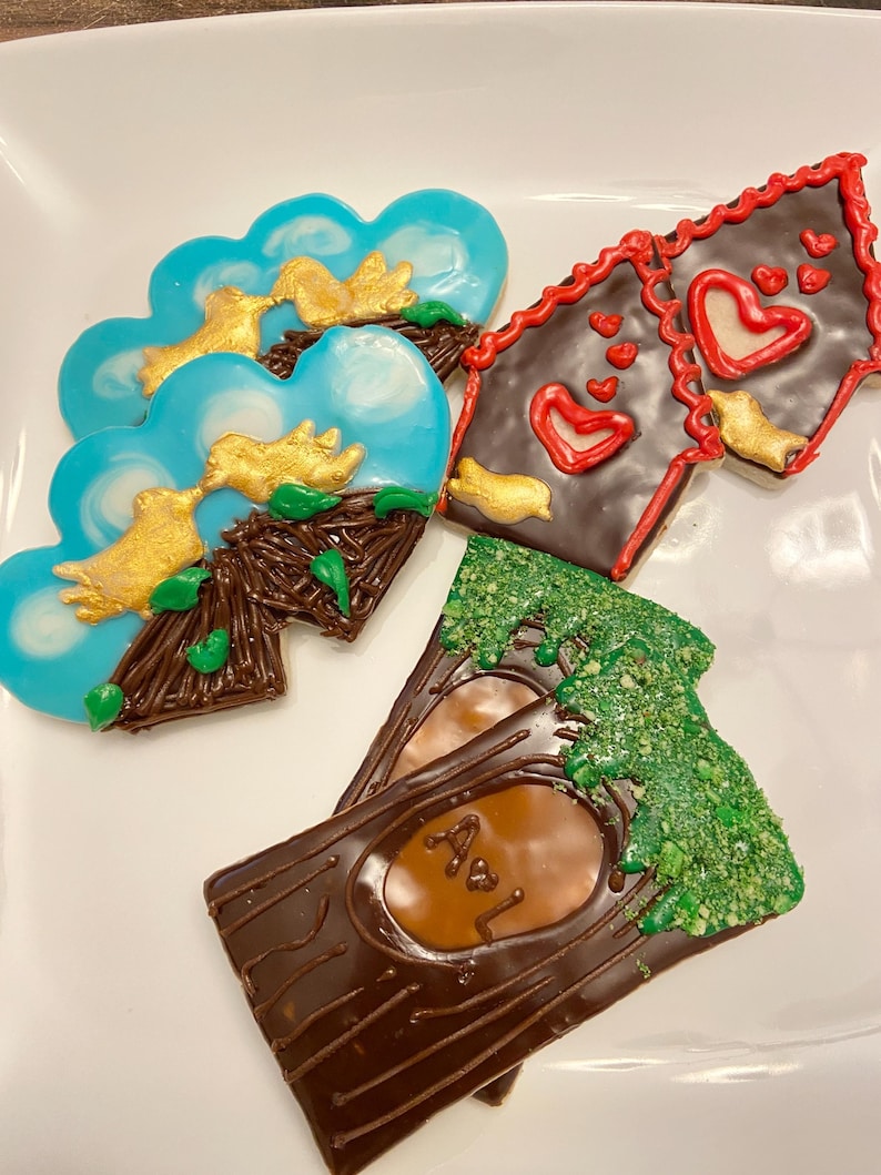 Galletas veganas de azúcar personalizadas / Galletas veganas decoradas / Galletas sin lácteos imagen 3