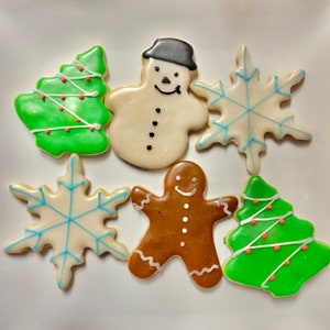 Vegan Christmas Cookies | Dairy Free Sugar Cookies | Xmas Cookies