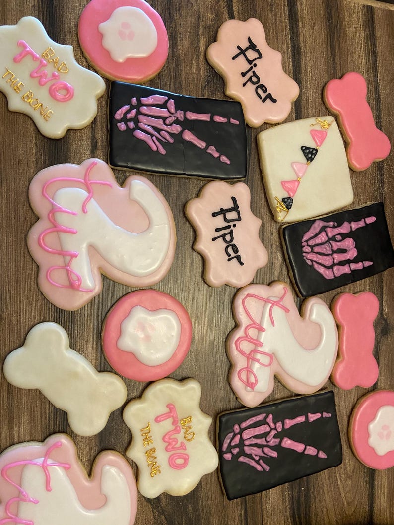 Custom Gluten Free Vegan Sugar Cookies | Vegan Decorated Cookies | Dairy Free Cookies Bild 5