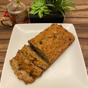 Vegan Chocolate Chip Banana Bread