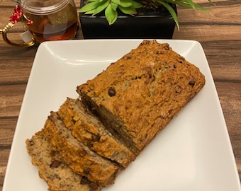 Vegan Chocolate Chip Banana Bread