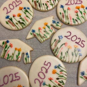 Custom Gluten Free Vegan Sugar Cookies | Vegan Decorated Cookies | Dairy Free Cookies Bild 2