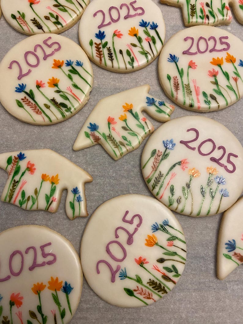 Custom Gluten Free Vegan Sugar Cookies | Vegan Decorated Cookies | Dairy Free Cookies Bild 2