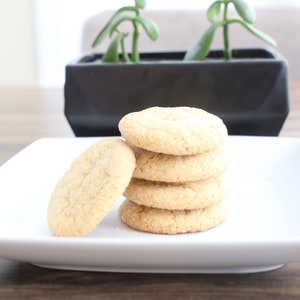 Vegan Sugar Cookies | Vegan Cookies | Vegan Treats | Dairy Free Cookies | Vegan Desserts | Vegan Snacks