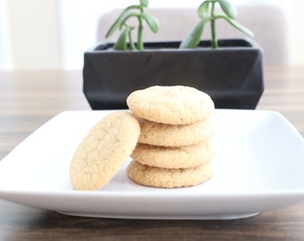 Vegan Sugar Cookies | Vegan Cookies | Vegan Treats | Dairy Free Cookies | Vegan Desserts | Vegan Snacks